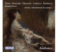 ArsEmble - Ariette e divertimenti da camera (Nava; Romagnoli; Frattesi; Carulli; Delicati; Paisiello)