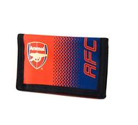 Arsenal F.C. Portafoglio in nylon, prodotto ufficiale, rosso