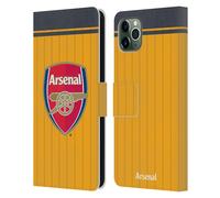 ARSENAL FC 2016/17 KIT CREST CUSTODIA COVER A PORTAFOGLIO PER APPLE iPHONE