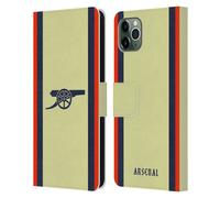 ARSENAL FC 2021/22 KIT CREST CUSTODIA COVER A PORTAFOGLIO PER APPLE iPHONE