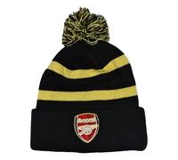 Arsenal FC Cannon Berretto A Strisce Pon Pon (BS5763)