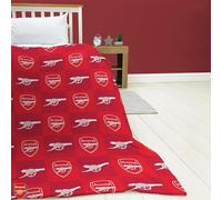 Arsenal Fc Quadri Pile Coperta Caldo Morbido Comodo Merchandise Ufficiale