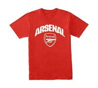 Arsenal FC Red Crest English Premier League, maglietta per adulti - Authentic EPL, Rosso, XL