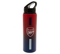 Arsenal FC Strisce Alluminio Bottiglia per Acqua (TA9284)