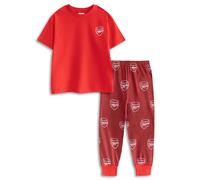 Arsenal Rosso Logo Pigiama a maniche corte a gamba lunga Ragazzi