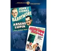 Arsene Lupin Double Feature (DVD) Melvyn Douglas John Barrymore Virginia Bruce