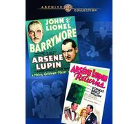 Arsene Lupin Double Feature (DVD) Melvyn Douglas John Barrymore Virginia Bruce
