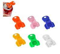 Arsey Apriscatole per bevande, facile apertura ad anello in plastica, protezione per unghie, universale, 6 pezzi