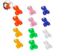 Arsey Apriscatole per bevande, facile apertura ad anello in plastica, protezione per unghie, universale, 12 pezzi