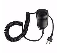 ARSMI Altoparlante Antipioggia Mic 2 Spillo Adatto a Mano Standard for Orizzonte Adatto for la Cobra Adatta for Il vertice Adatto for ICOM IC-V8 / V82 Microfono walkie-Talkie