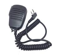 ARSMI Microfono Portatile Compatibile for Kenwood TK 3107 TK 3207 Radio Microfono walkie-Talkie (Color : Black)