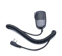 ARSMI Microfono PTT. Altoparlante MIC K Plug 2 PIN Modo for la radio UV 5R 5RA 5RE 888S 666S A52 Walkie Talkie si adatta for Kenwood Fit for BAOFENG. Adatto for Puxing. Adatto for Wouxun. microfono wa