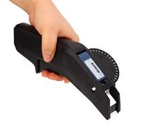 Arsor Etichettatrice a Rilievo, Cancella la Lettera del Numero Mini Stampante per Etichette con Taglierino Nessun Inchiostro Piccola Etichettatrice Portatile per Nastro da 6 Mm a 9 Mm(Rosso)