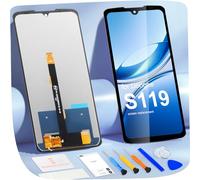 ARSSLY Display LCD per Doogee S119 Schermo LCD per Doogee S119 Schermo di Ricambio Digitalizer Touchscreen Assembly con Riparazione, Nero