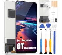 ARSSLY Display LCD per Realme GT Master LCD Display per Oppo Realme GT Master Edition RMX3363 RMX3360 Schermo di Ricambio Digitalizer Touchscreen Assembly con Strumenti, Nero