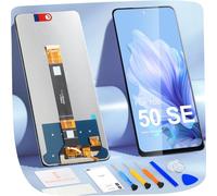 ARSSLY Display LCD per TCL 50 SE / 40 NxtPaper 4G Display LCD per TCL 50 SE T611B 40 NxtPaper 4G T612B 6,78 Pollici Schermo di Ricambio Touch Screen Digitizer Montaggio con Riparazione, Nero