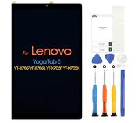 ARSSLY LCD Display per Lenovo Yoga Tab 5, YT-X705L / YT-X705F / YT-X705X Touch Schermo per YT-X705 Touchscreen Digitazer Pannello Vetro Assembly Sostituzione con Riparazione Kit