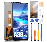 ARSSLY LCD Display per Oppo A38 4G / A18 4G Schermo CPH2579 CPH2591 Sostituzione dello Schermo Touch Screen Digitizer Full Assembly con Riparazione Kit (6.56", Nero)