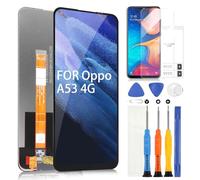 ARSSLY LCD Display per Oppo A53/Oppo A53S/Oppo A32/Oppo A33 Schermo 2020 Touch Screen Digitizer Parti di Ricambio di Riparazione con Riparazione Kit(Non per Versione 5G)