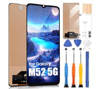 ARSSLY LCD Display per Samsung M52 5G Incell, Schermo per Galaxy M52 5G M526 SM-M526BR SM-M526BR/DS SM-M526B Touch Screen Digitizer Full Assembly con Riparazione Kit (6.7", Nero)