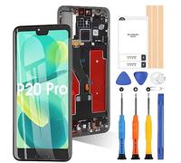 ARSSLY LCD Schermo per Huawei P20 PRO CLT-L09 CLT-L29 6,1" Sostituzione con Telaio, CLT-L09 CLT-L29 Touch Screen Assemblea di Vetro Digitalizzatore con Riparazione Kit