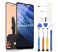 ARSSLY LCD Schermo per Huawei P30 Display per Huawei P30 ELE-L29 ELE-L09 ELE-AL00 ELE-TL00 ELE-L04 Digitizer Touch Schermo Assembly con Strumenti(6.1",Nero)