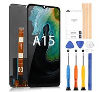 ARSSLY LCD Schermo per Oppo A15 CPH2185/Oppo A15S CPH2179 6,52 Pollice Display Touch Screen Assemblea di Vetro Digitalizzatore con Riparazione Kit