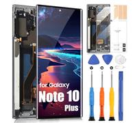 ARSSLY OLED Display per Samsung Note 10 Plus LCD Schermo per Samsung Galaxy Note 10+ SM-N975 SM-N975F SM-N975W LCD Touch Screen Assembly con Riparazione Kit con Telaio, Supporto Impronte Digitali