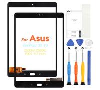 ARSSLY per Asus ZenPad 3S 10 Touch Screen per Asus Z500M P027 Z500KL P001 Z500 9.7" Touch Display Pannello Vetro con Riparazione Kit (Nero, non LCD Display)