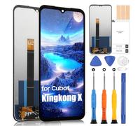 ARSSLY per Cubot Kingkong X LCD Schermo, LCD Display per Cubot King Kong X LCD Display Touch Screen Digitazer Full Assembly con Riparazione Kit, Nero Senza Cornice