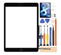 ARSSLY per iPad 9 2021 9th Generazione Touch Screen per iPad 9 A2602 Sostituzione dello schermo Pannello sensore in vetro per iPad 10.2 2021 A2602 A2603 A2604 A2605, con Home Buttone (Nero)