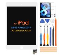 ARSSLY per iPad Mini 5 7.9 LCD Display, per iPad 2019 A2126 A2124 A2133 A2125 LCD Schermo Touchscreen Digitazer Assembly Sostituzione con Riparazione Kit (Bianco)