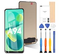 ARSSLY per Oppo Reno5 Z/Oppo A94 5G CPH2211 6.43" LCD Schermo Display Touch Digitizer Vetro Assemblaggio con Strumenti (Nero, Non Adatto per A94 4G)