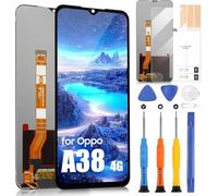 ARSSLY Schermo LCD per Oppo A38 4G / A18 4G Schermo di Ricambio per Oppo A38 4G CPH2579 / A18 4G CPH2591 6,56 Pollici LCD Display Display Digitalizer Touch Screen Assembly con Strumenti, Nero
