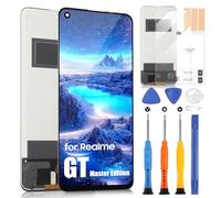 ARSSLY Schermo LCD per Oppo Realme GT Master LCD Display per Realme GT Master Edition RMX3363 RMX3360 Schermo di Ricambio Digitalizer Touchscreen Assembly con Riparazione, Nero