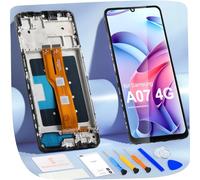 ARSSLY Schermo LCD per Samsung A07 4G LCD Display per Samsung Galaxy A07 4G A075 SM-A075F 6,7 Pollici Schermo di Ricambio Digitalizer Touch Screen Assembly con Riparazione (Nero, senza impronta)