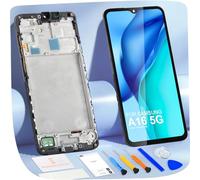 ARSSLY Schermo LCD per Samsung Galaxy A16 5G LCD Display per Samsung A16 5G SM-A166B SM-A166P SM-A166E Touchscreen Digitazer Assembly Sostituzione Schermo con Riparazione Kit (Nero con Telaio)