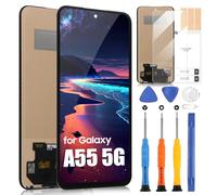 ARSSLY Schermo LCD per Samsung Galaxy A55 5G Incell Schermo per Samsung A55 5G A556 SM-A556B SM-A556E LCD Display Touch Screen Digitizer Assembly Riparazione Kit (6.6", Nero)
