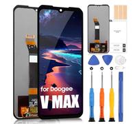 ARSSLY Schermo per Doogee V Max Schermo LCD per Doogee V Max Display LCD Touch Screen Digitizer Assembly Kit Riparazione (Nero senza Telaio)