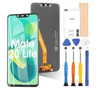 ARSSLY Schermo per Huawei Mate 20 Lite LCD Display Touch Assemblea Sostituzione di Vetro Digitalizzatore con Strumenti(Nero)