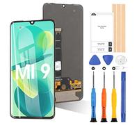 ARSSLY Schermo per Xiaomi Mi 9 M1902F1G AMOLED Display LCD Touch Digitalizer Glass Assembly con Strumenti (Non per Mi 9 Lite/Mi 9 SE/Mi 9T)