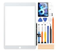 ARSSLY Touch Screen per iPad 7/8 10.2 pollice 2019 2020 7th 8th, Digitizer Touchscreen per iPad A2197 A2198 A2200 A2270 A2428 A2429 A2430, Senza Pulsante Home (non LCD, Bianco)