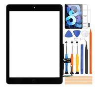 ARSSLY Touch Screen per iPad 9.7 2018 6a Generazione, Digitizer Touchscreen per iPad 9.7 2018 A1893 A1954, Schermo tattile Frontale, con Home Buttone, include Strumenti di Riparazione (Nero)