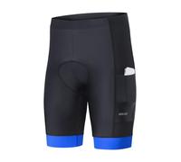 ARSUXEO Pantaloncini da Ciclismo Imbottiti Uomo 4D Imbottitura MTB Pantaloncini da Ciclismo per Uomo con Tasche per Il Telefono Sottopantaloncini da 582 Blu XL