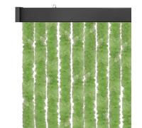 Arsvita Tenda di protezione dagli insetti, 100 x 220 cm (larghezza x lunghezza), colore verde, per campeggio, terrazza, gazebo o porta del balcone, Ø 4 cm