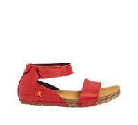 ART 0382 Creta, Sandali Bassi Donna, Rosso, 38 EU