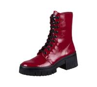 ART 1375 York, Stivaletti Bassi con Lacci Donna, Rosso, 38 EU