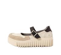 ART 1515 Brighton, Piattaforma Donna, Crema Nera, 40 EU
