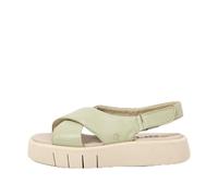 ART 1855 Malaga, Sandali Bassi Donna, Color Lime, 42 EU