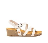 Art 1930 I Live, Sandali con zeppa Donna, Cream, 39 EU